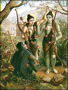 Lakšmana, G. Rama i Hanuman